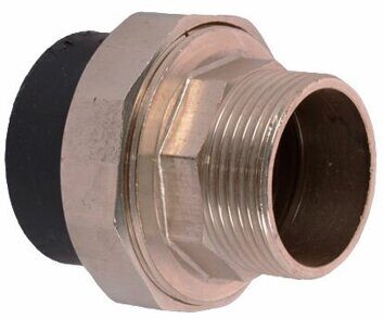 Муфта разъемная 20x1/2'' M,спайка внутрь сталь SDR 6; тс-4мм